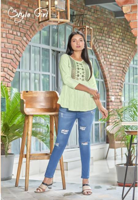 Lavish By Tips And Tops Western Wear Ladies Top
